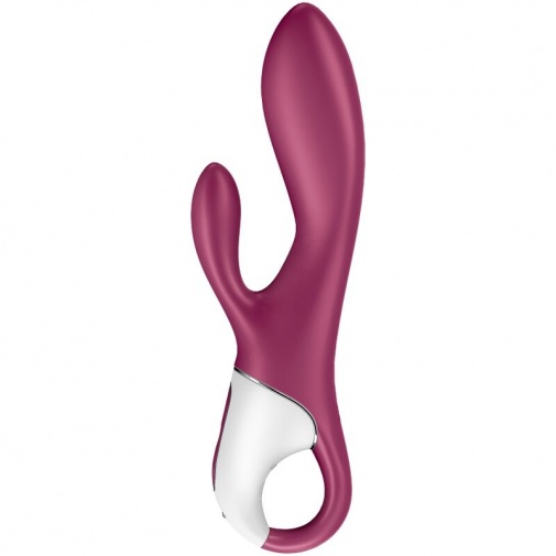 Satisfyer - Heated Affair 熱感G點震動棒 - 莓紅色 照片