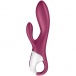Satisfyer - Heated Affair 熱感G點震動棒 - 莓紅色 照片
