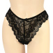 NPG - E114 Premium Lace Panties - Black photo