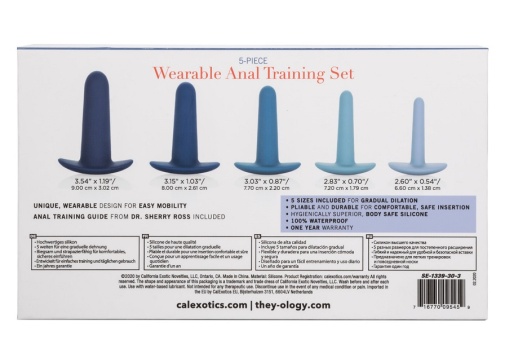 CEN - They-ology 5 pcs Wearable Anal Dilator Set photo