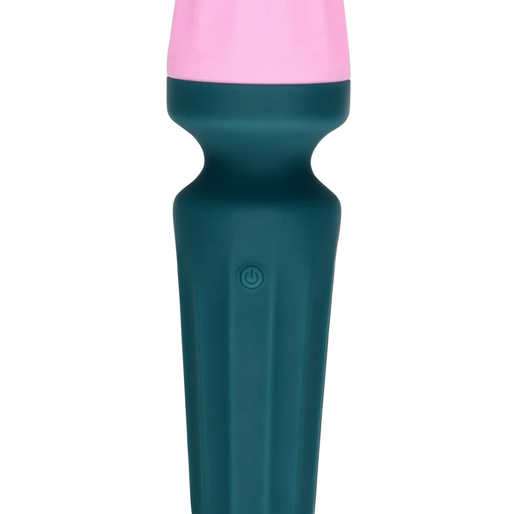 This Mini Wand Vibrator is designed for exploring your body,... Loveline - Mini Wand Massager - Ancient Sea photo-5