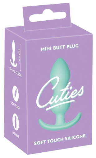 Cuties - 錐形迷你肛塞 - 綠色 照片