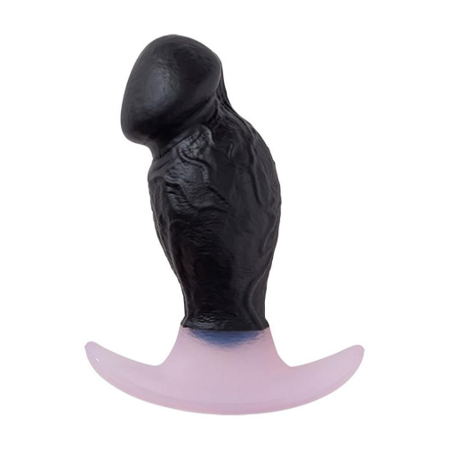 Fuji World - Michinoku Thick Anal Plug - Black/Pink photo