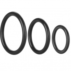 CEN - Tri-Rings - Black photo
