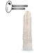 Cock Miller - 19.5cm 可遥控 发光震动假阳具 - 珍珠色 照片