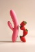 SVAKOM - Avery Thrusting Rabbit Vibrator - Strawberry Pink photo-10