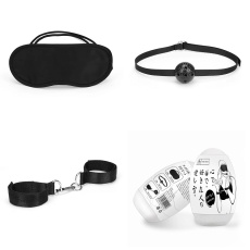Liebe Seele - Pocket Play Bondage Set - Black photo