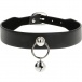 Coquette - Choker Jingle Bell w Ring - Black photo