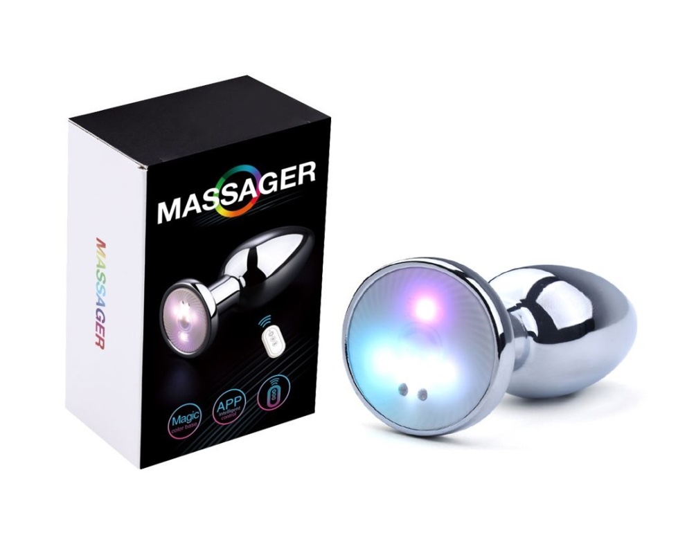 Introducing the Vibrating Aluminum Butt Plug Small with LED ... Kiotos - Vibro LED Butt Plug S photo-4