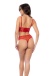 Mapale - 8895 Sequin Lingerie Set - Red - M photo-2