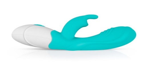 Good Vibes Only - Leda Rabbit Vibrator - Blue photo