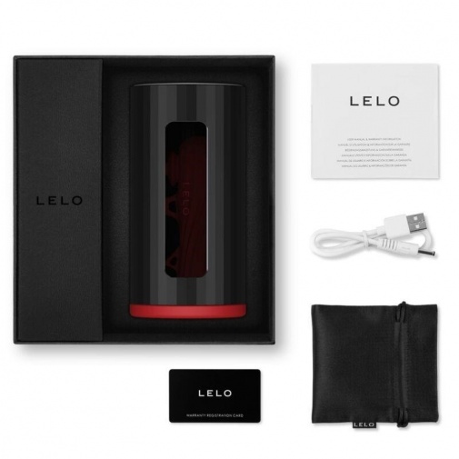 Lelo - F1S V2A 声波电动飞机杯 - 红色 照片