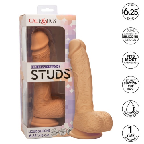 CEN - 6.25" Dual Density Dildo - Flesh photo
