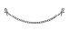 Bedroom Fantasies - Nipple Clamps w Chain - Black photo-3
