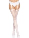 Leg Avenue - Daisy Dot Stockings - White photo-4