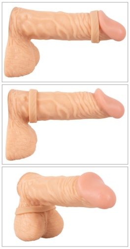 You2Toys - 4合1陰莖環套裝 - 黑色/肉色 照片