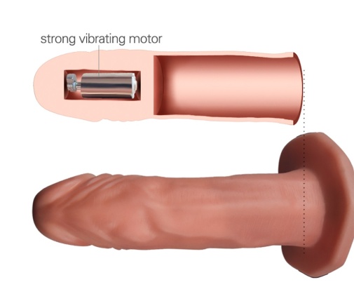 Lovetoy - Vibro Hollow Strap-On - Skin photo