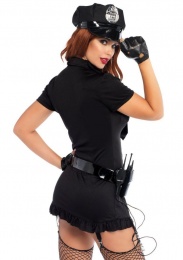 Leg Avenue - Dirty Cop Costume - Black - M/L photo