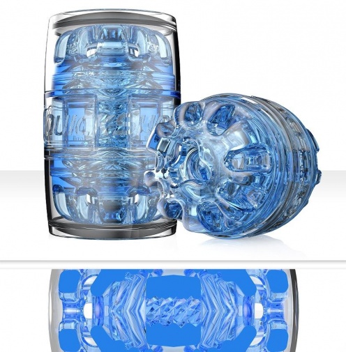 Fleshlight - Quickshot Turbo 飛機杯 - 冰藍色 照片