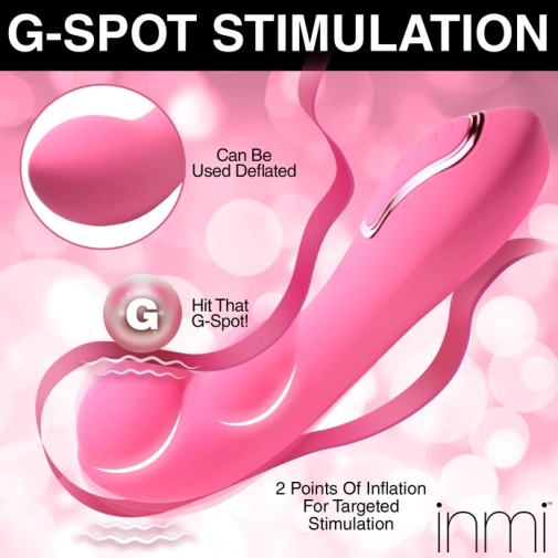 Inmi - Extreme-G Inflating Vibrator - Pink photo