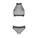 Passion - Moonlight Crotchless Set - Black - L/XL photo-5