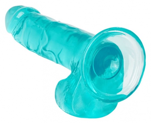 CEN - Size Queen 6" Dildo - Blue photo