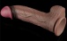 Lovetoy - 13'' XXL双层假阳具 - 啡色 照片-7