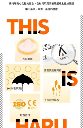 HARU - G-Spot Condoms 10's Pack photo