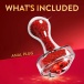Oh My Gem - Lustre Butt Plug - Red photo-12