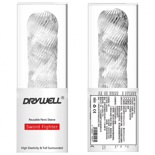 Drywell - 劍鬥士 陰莖套 - 透明 照片