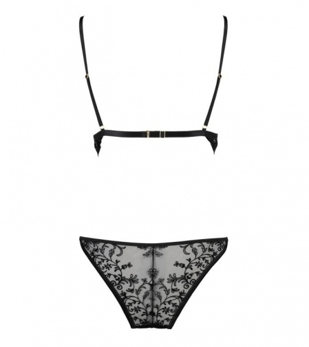 Casmir - Aliyah Lingerie Set 2 pcs - Black - S/M photo