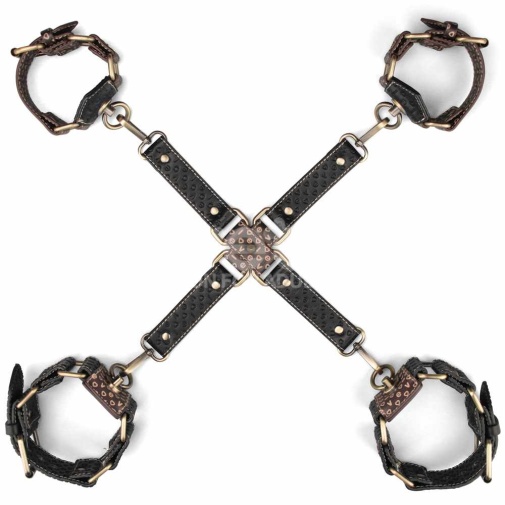 Lovetoy - Rebellion Reign Hogtie Set - Black photo