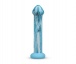 Gildo - Ocean Ripple Glass Dildo - Blue photo-5