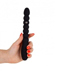 S Pleasures - Buzz Anal Electro Vibrator - Black 照片