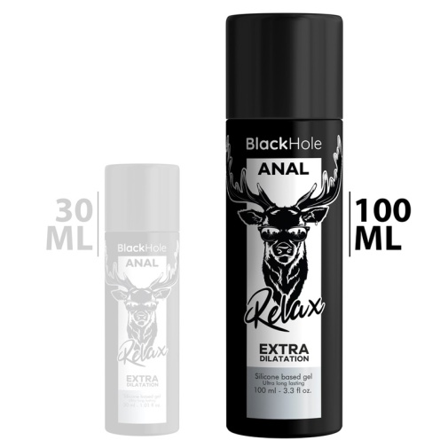 Black Hole - 矽性後庭擴張潤滑劑 - 100ml  照片