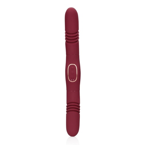 Loveline - Double Sided Thrusting Vibrator - Red photo