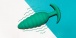 B-Vibe - Twist Texture Plug - Green photo-6
