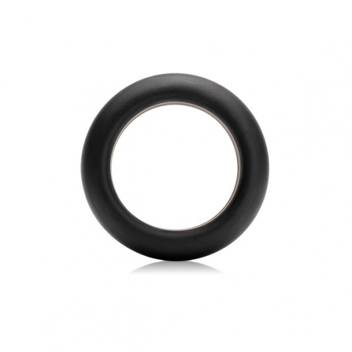 Je Joue - Silicone Cock Ring - Maximum Stretch - Black photo