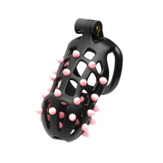 Sport Fucker - FlexiSpike Chastity Cage L - Black photo