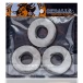 Oxballs - Fat Willy Cockring 3's Pack - Clear 照片-6