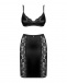 Obsessive - Blanita 2pcs Set - Black - S/M photo-8