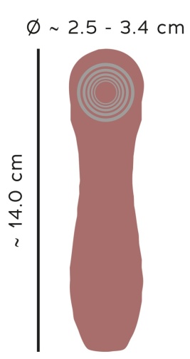 You2Toys - Hazel 01 Vibrator - Brown photo