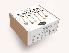 Liebe Seele - Heart Nipple Clamps - Gold photo