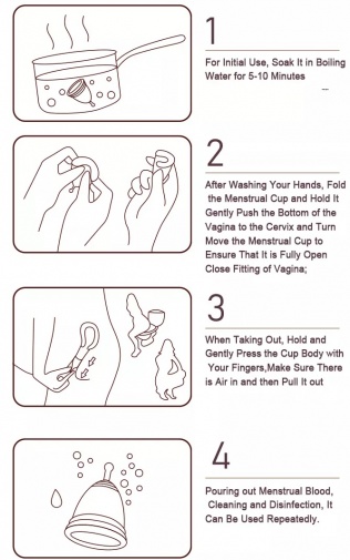 MT - Menstrual Cup S - Purple photo