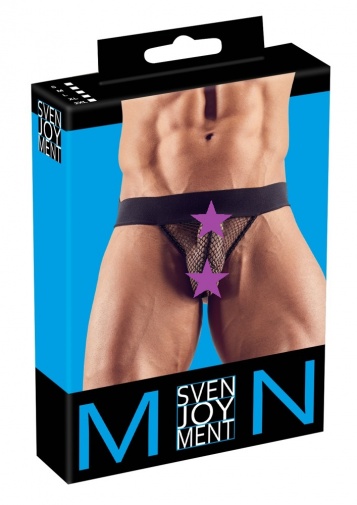 Svenjoyment - Net Jockstrap - Black - S photo