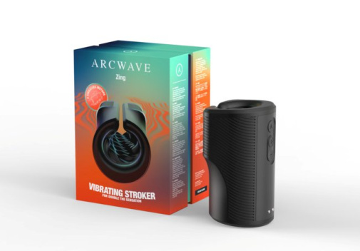 Arcwave - Zing Vibro Stroker - Black  photo
