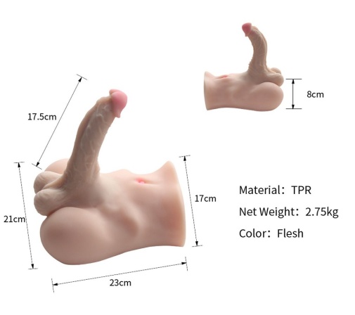 Perfect Toys - 男性屁股連陰莖自慰器 照片