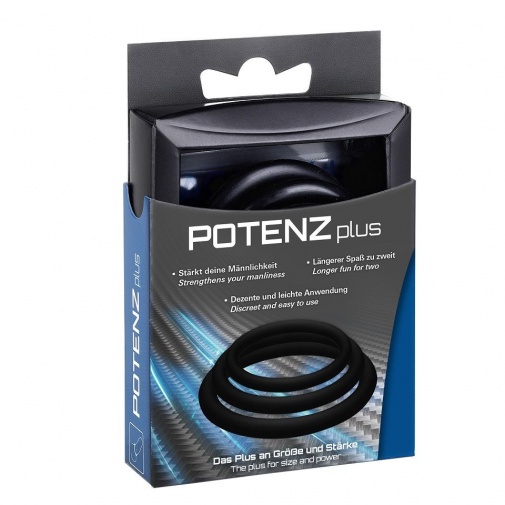 Joy Division - POTENZplus Ring Set - Black photo