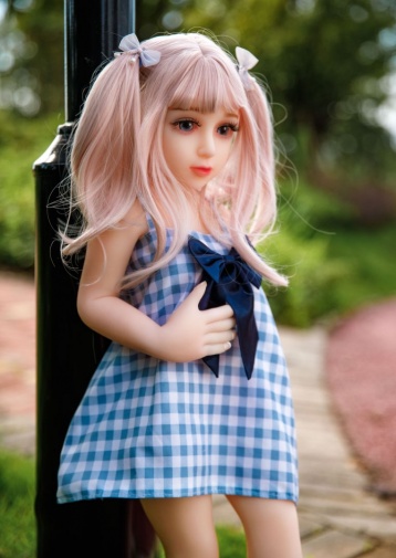 Kitty Mini Realistic Sex Doll, Small Breasts, Ultra Soft TPE 70 cm (2'3 ft)  photo