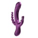Honey Play Box - Trilux App Rabbit Vibrator w Beads - Purple photo